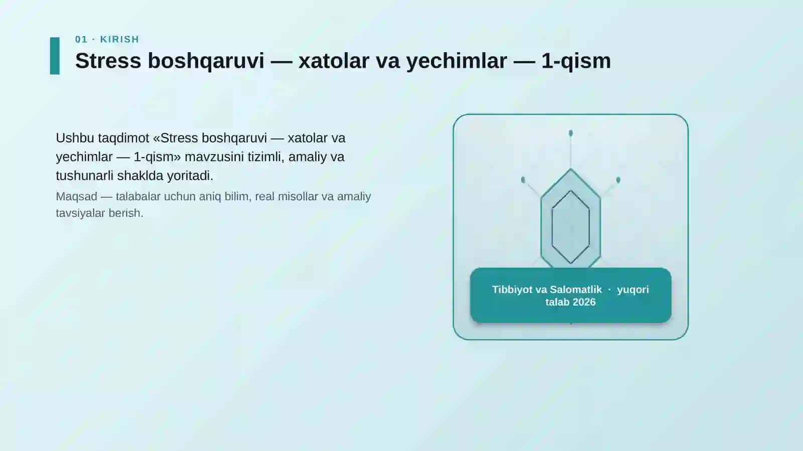 Stress boshqaruvi — xatolar va yechimlar — 1-qism 3