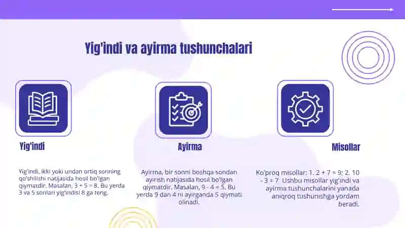 Nomanfiy butun sonlar to‘plamini tuzishdagi har xil yondoshuvlar.yig'indi va ayirmaning tarifi, mavjudligi va yagonaligi 3