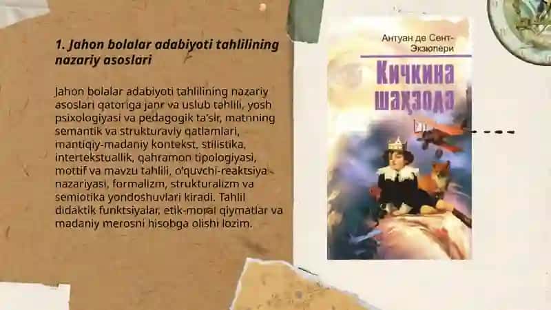 Jahon bolalar adabiyoti tahlili masalasi 3
