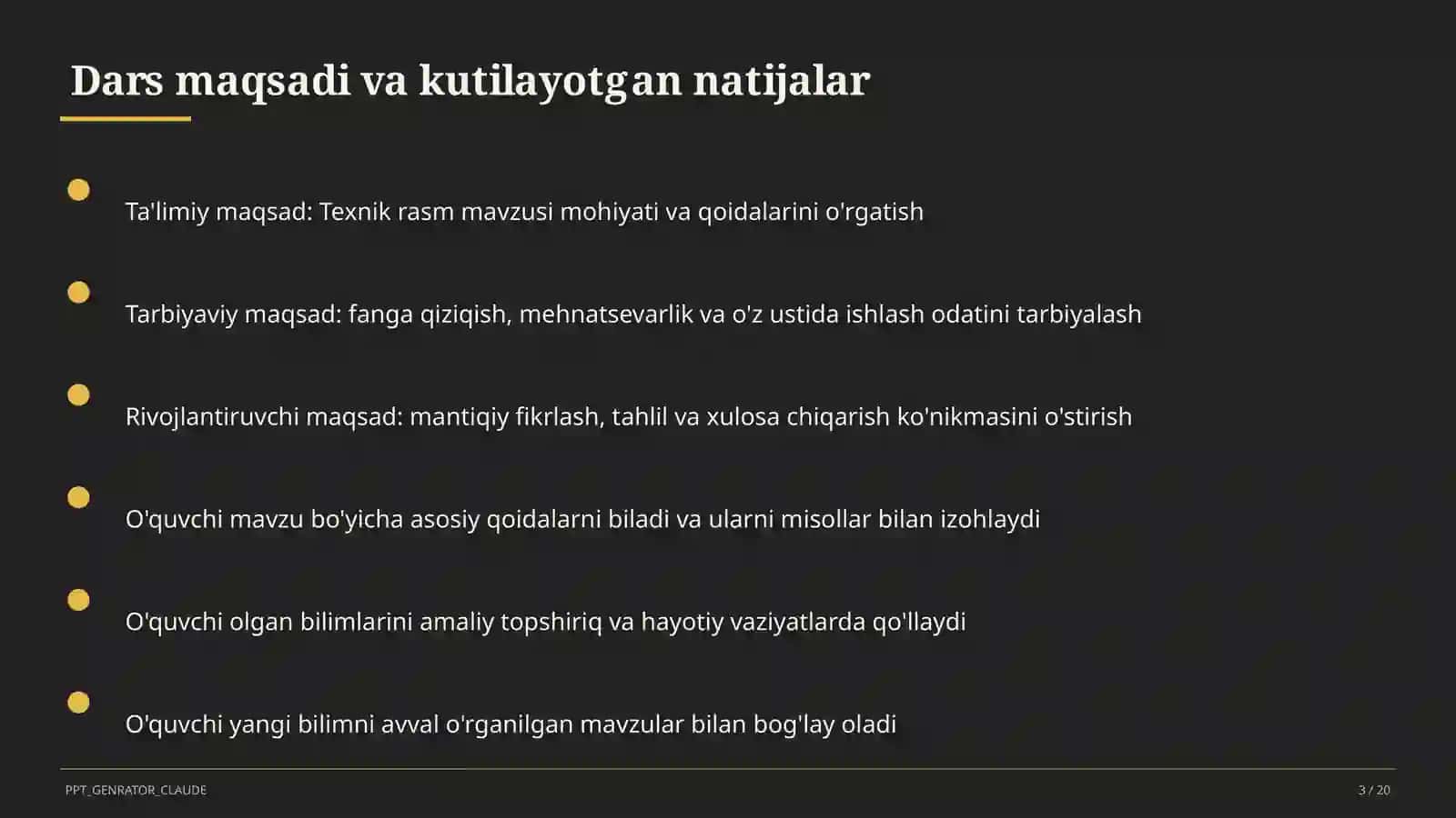 Texnik rasm (8-sinf) 3