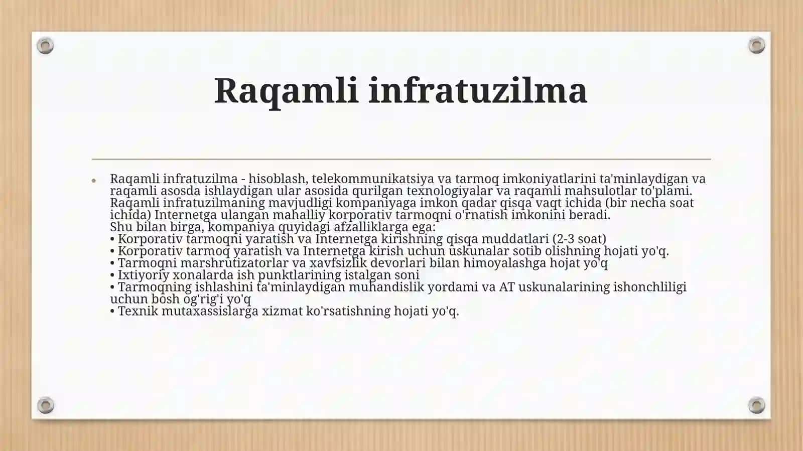 Raqamli infratuzilma 3