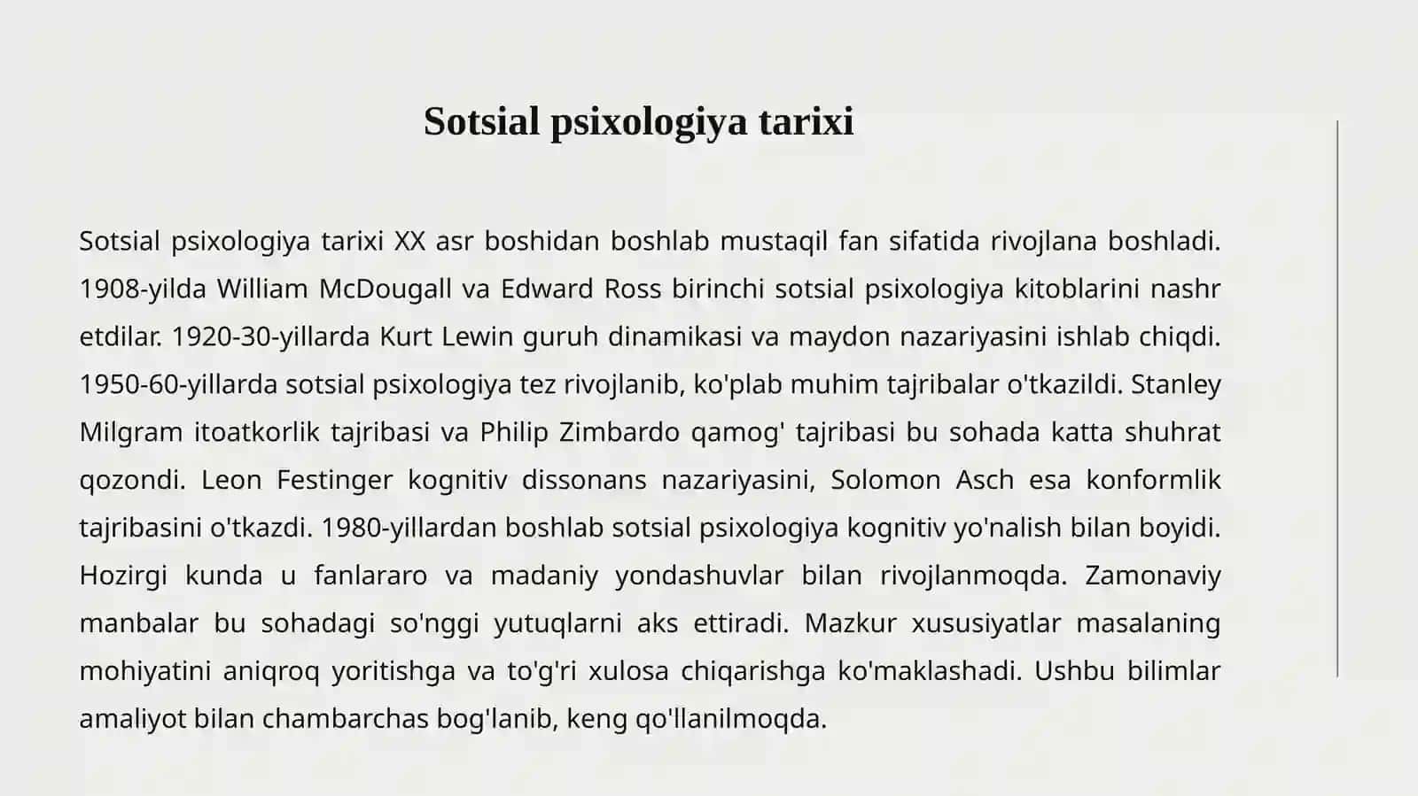 Sotsial Psixologiyada ta'sir 3