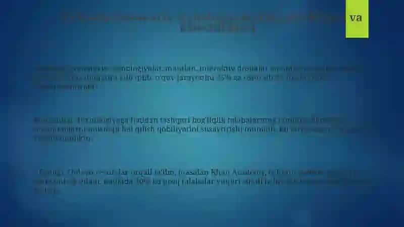 Ta'limda zamonaviy texnologiyalar 3