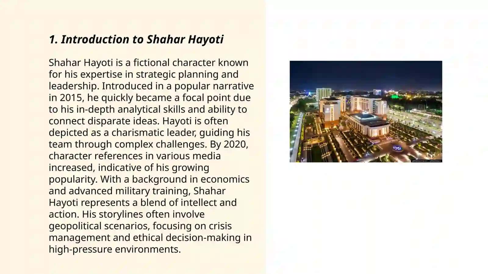 Shahar Hayoti 3