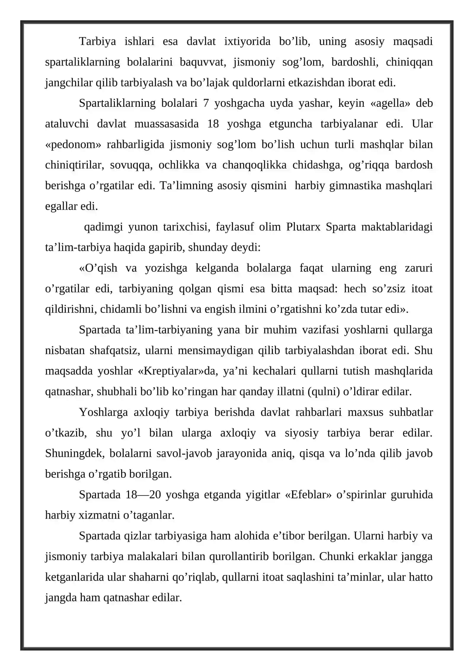 Pedagogika fani rivojlanish tarixi 3