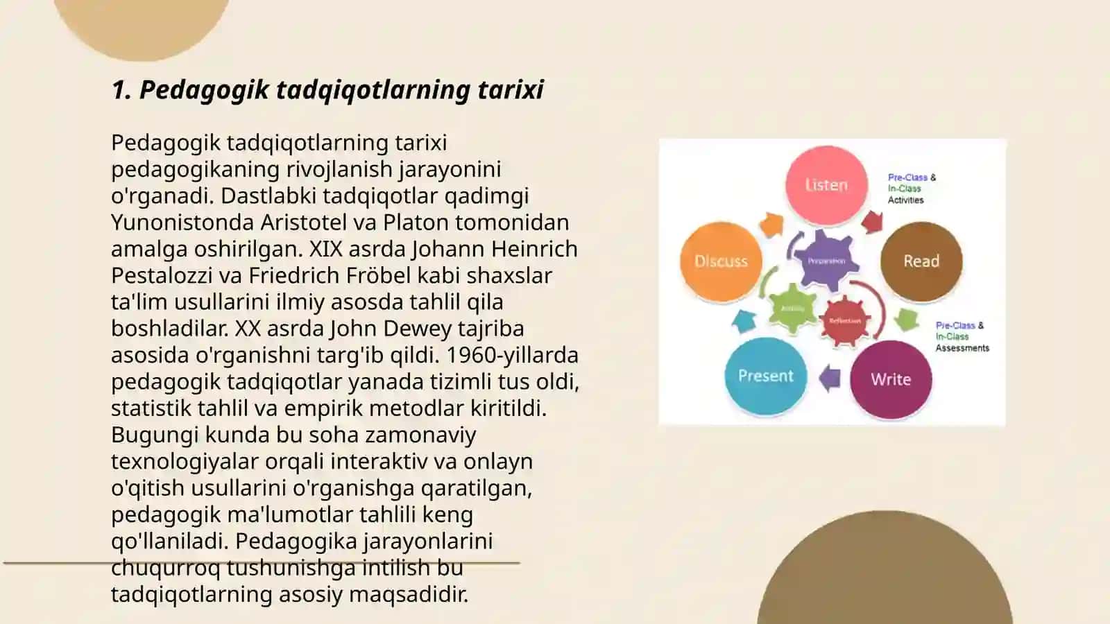 Pedagogik tadqiqotlarning mazmuni va mohiyati 3