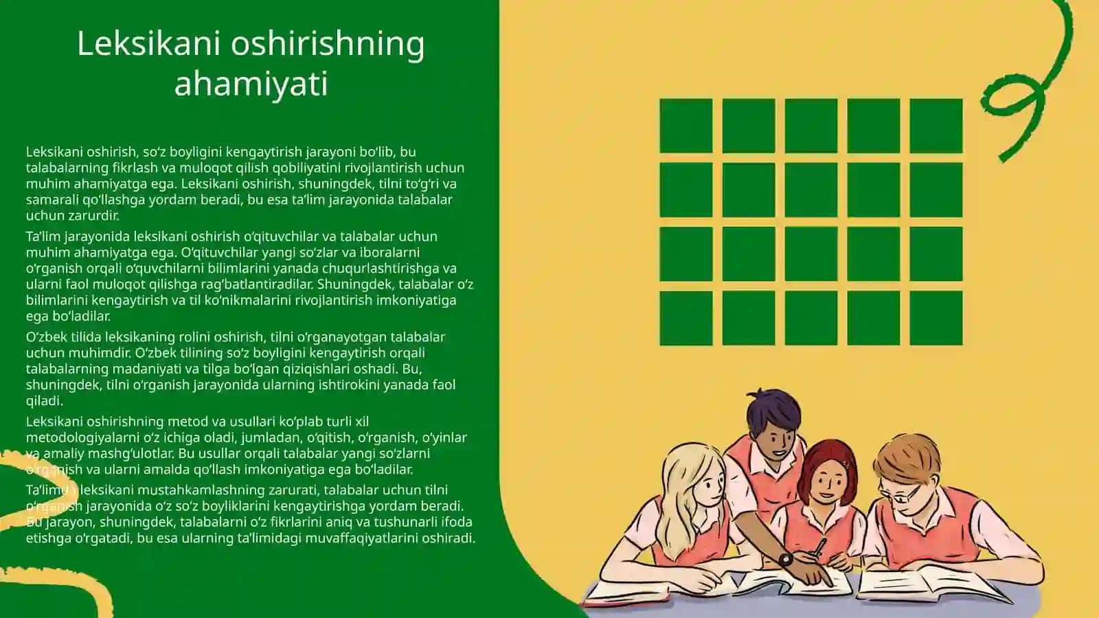 Talabalar leksikasi 3