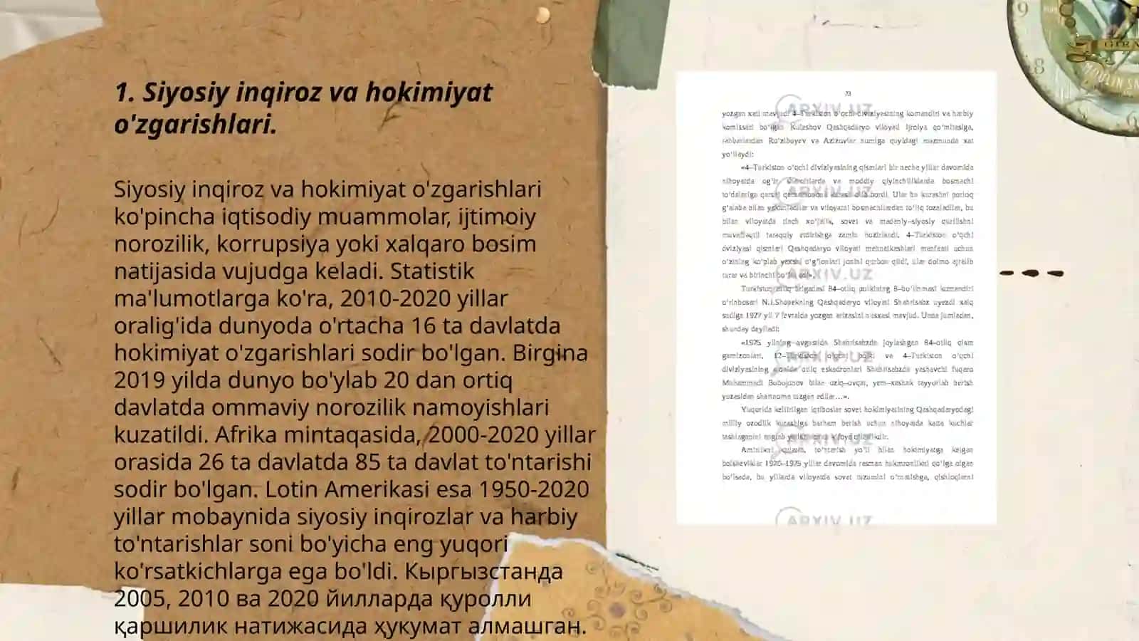 O‘zbekistonda siyosiy, iqtisodiy va ijtimoiy muammolar 3