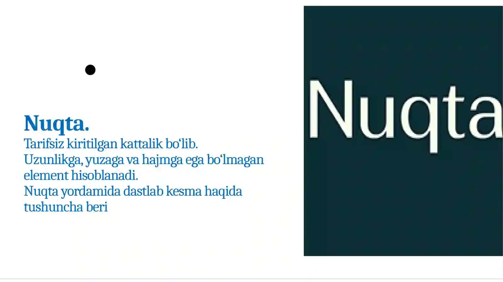 Geometrik materiallarni o‘rgatish metodikasi 3