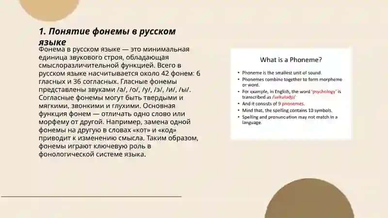 Состав фонем русского языка 3