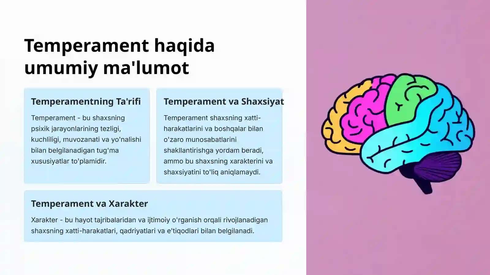 Temperament haqida umumiy ma'lumot 3