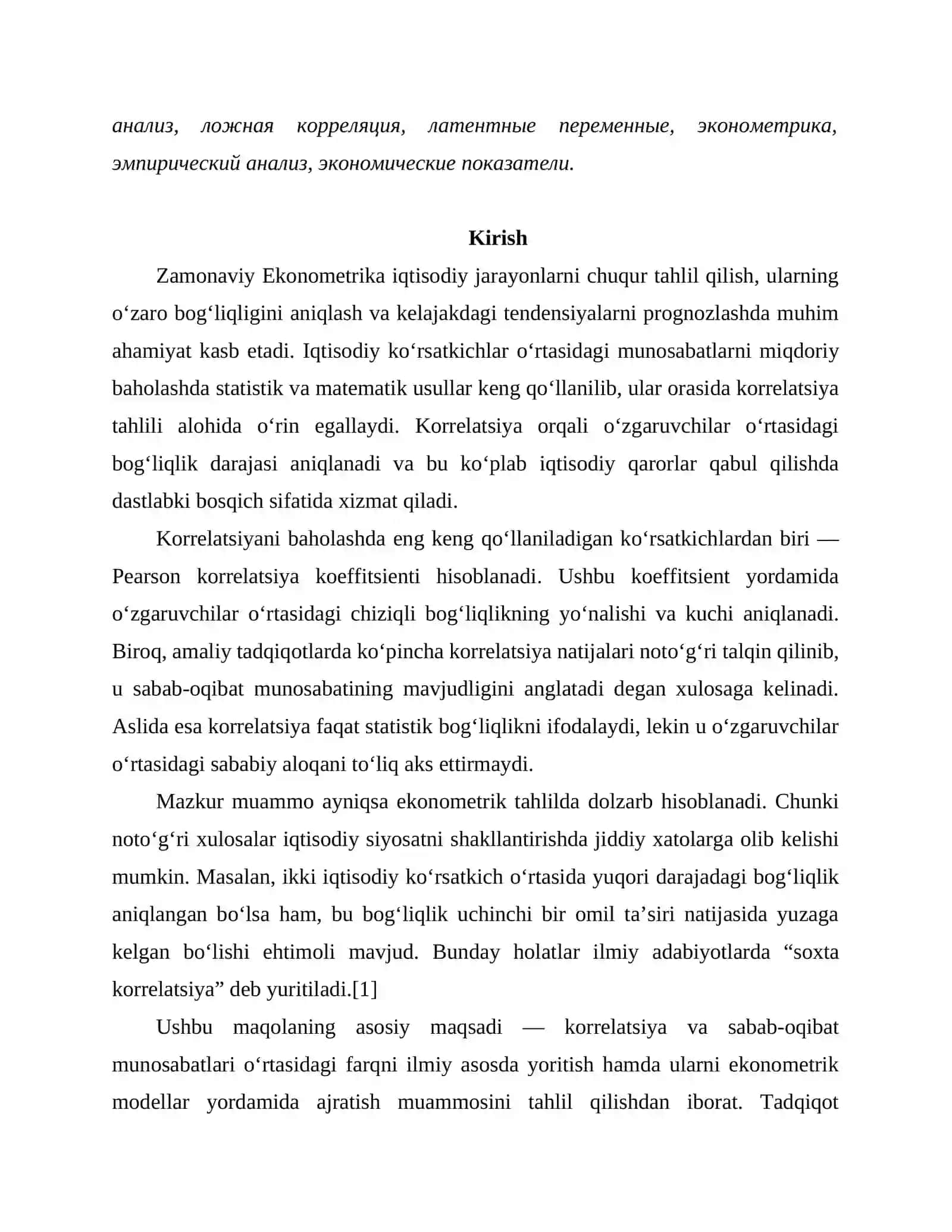 KORRELATSIYA VA SABAB-OQIBAT MUAMMOSI EKONOMETRIKADA 3