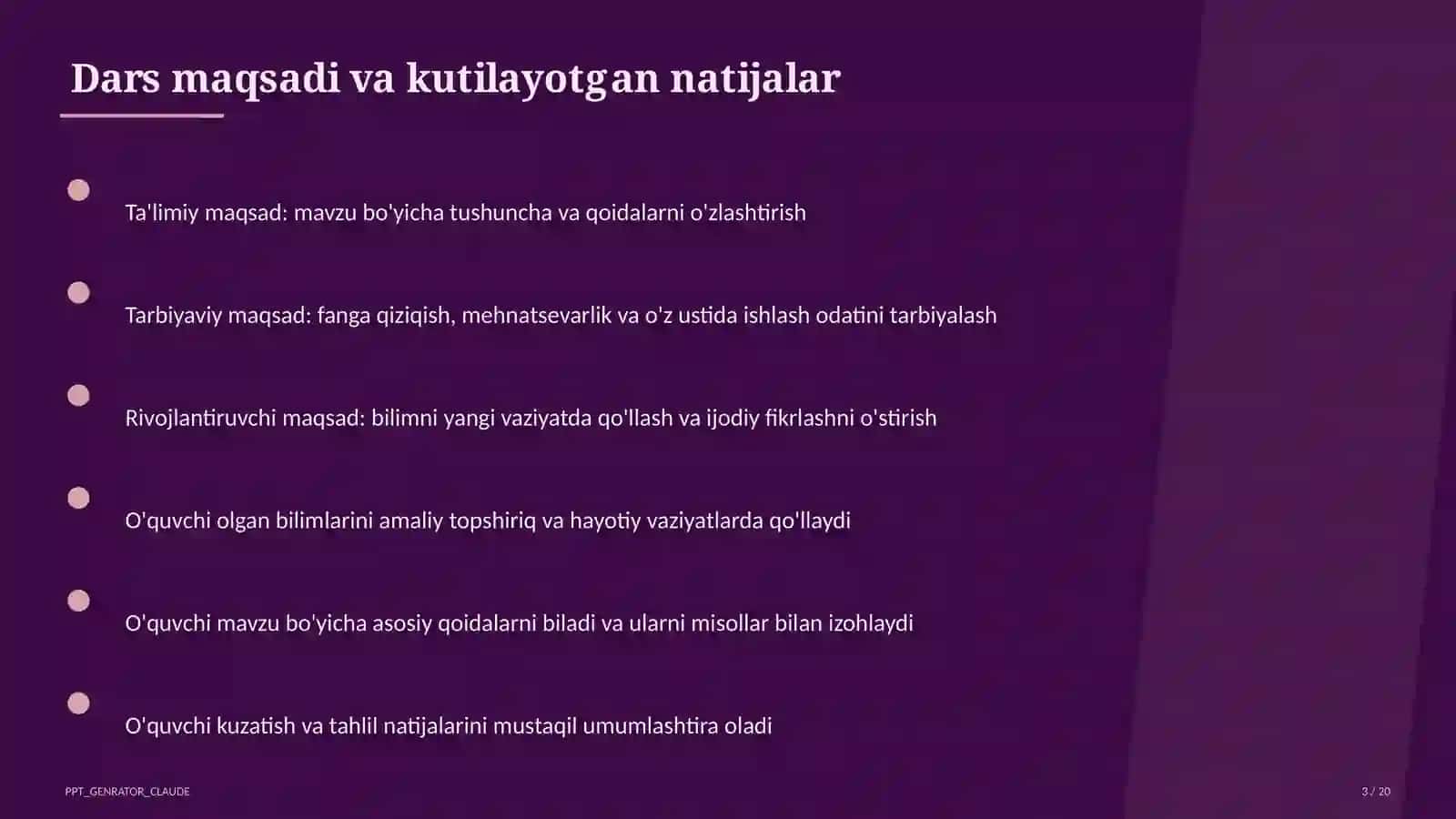 Interfaol metodlar: Klaster va Aqliy hujum 3