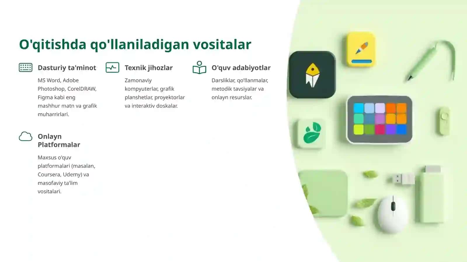 MatnvaGrafikmuharrirlari bo'liminio'qitishmetodikasi 3