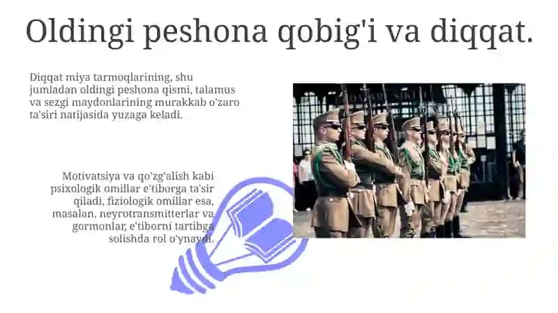 Diqqatni o‘rganish psixafiziologiyasi 3