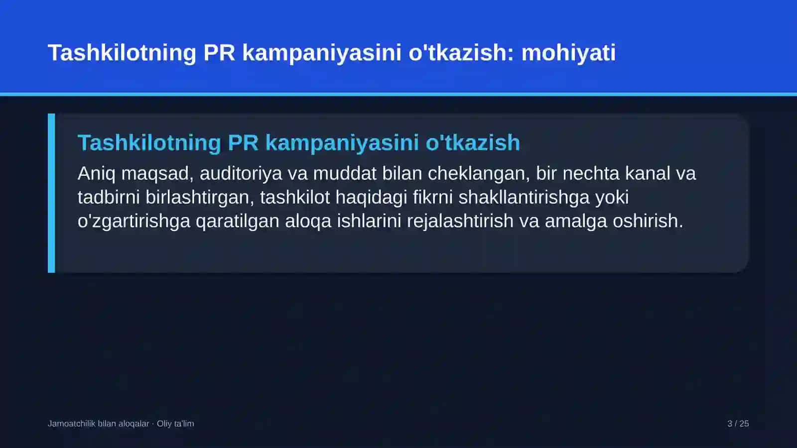 bolalar nashrlarida tashkilotning pr kampaniyasini o'tkazish 7189 3