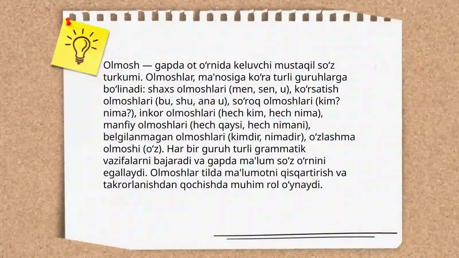 Olmoshning ta'rifi va turi 3