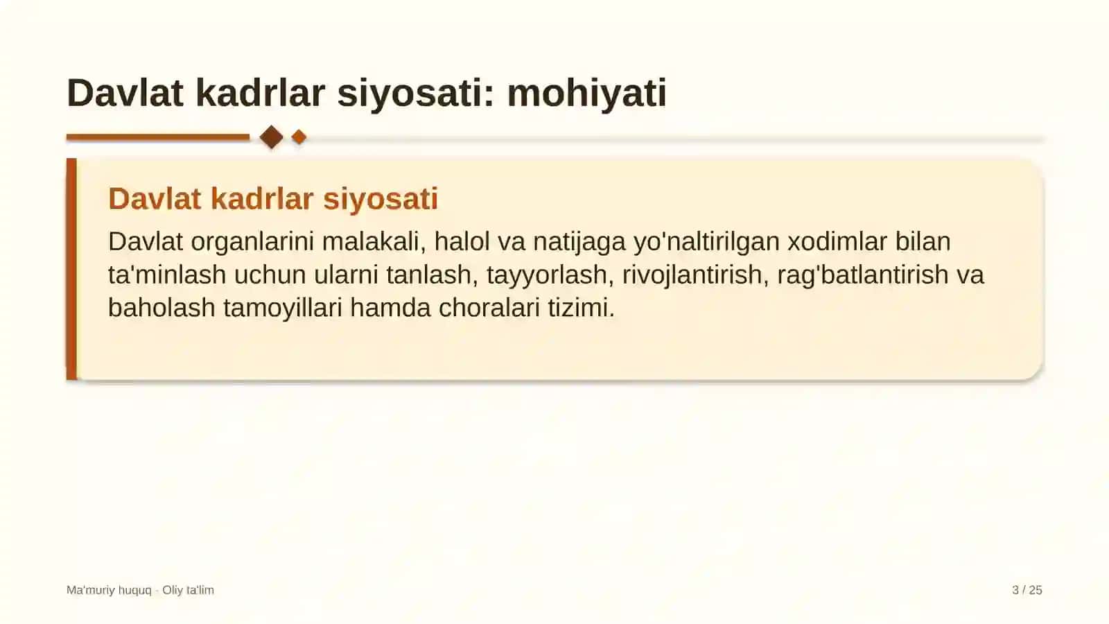 franchayzing tarmoqlarida davlat kadrlar siyosati 8803 3