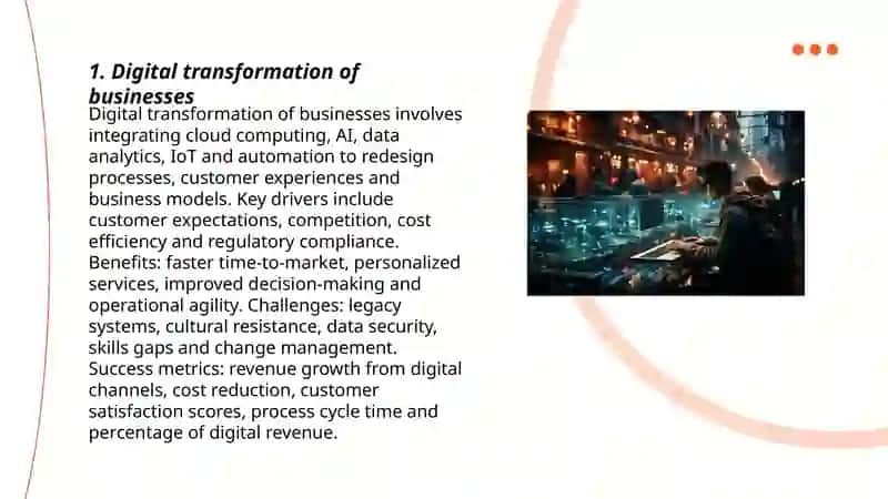 Digital transformation of businesses 3