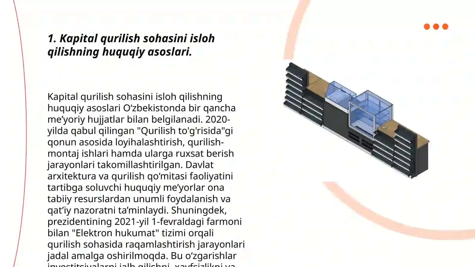 Kapital qurilish sohasini isloh qilishning huquqiy asoslari 3