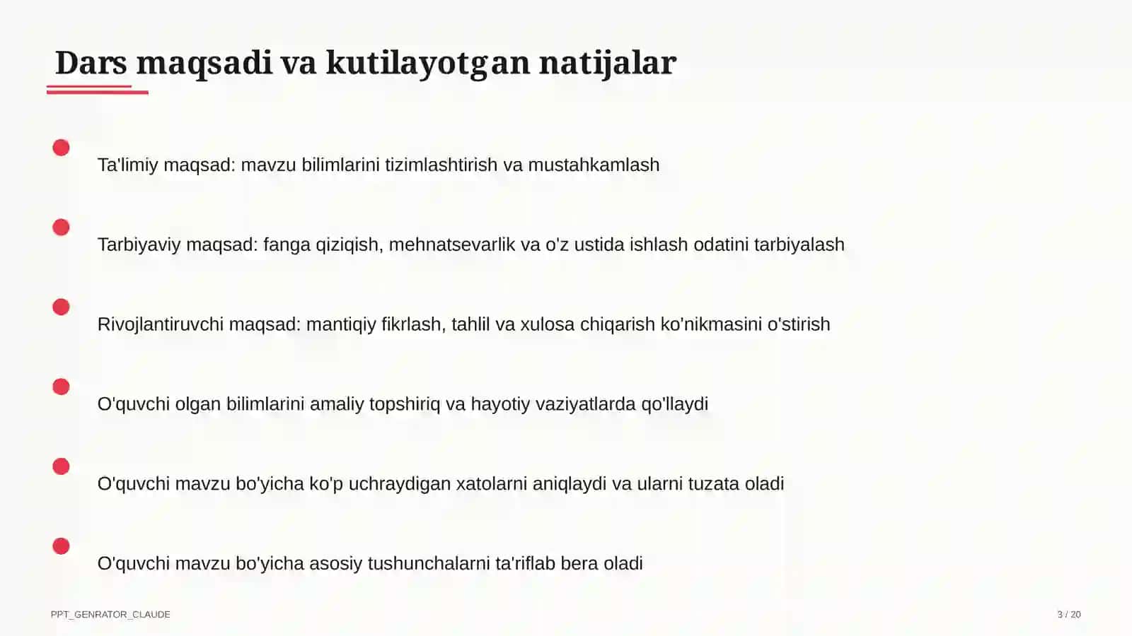Bir o'zgaruvchili chiziqli tenglamalar (7-sinf) 3