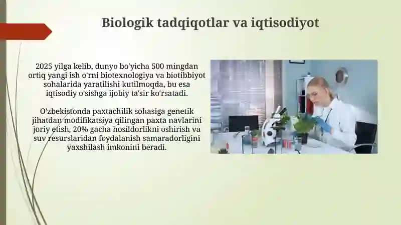 Biologik tadqiqotlarning ahamiyati 3