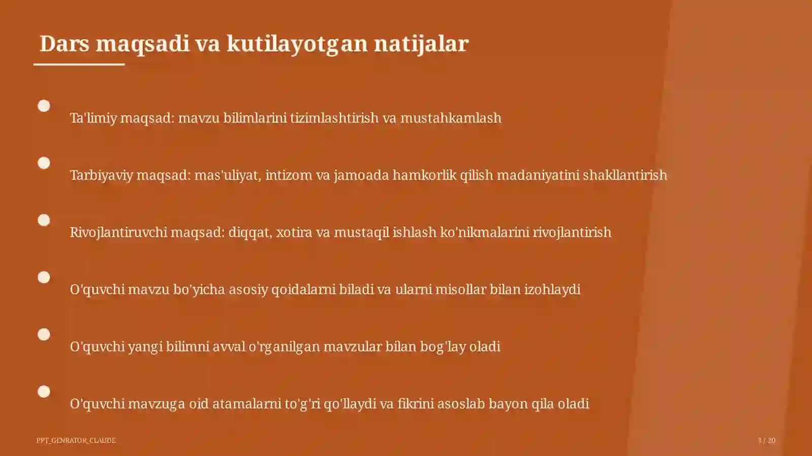 Moddalar va ularning xossalari: sof modda va aralashma (7-sinf) 3