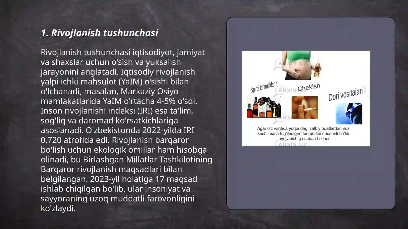 Rivojlanishning Umumiy Qonunlari va Kategoriyalari 3