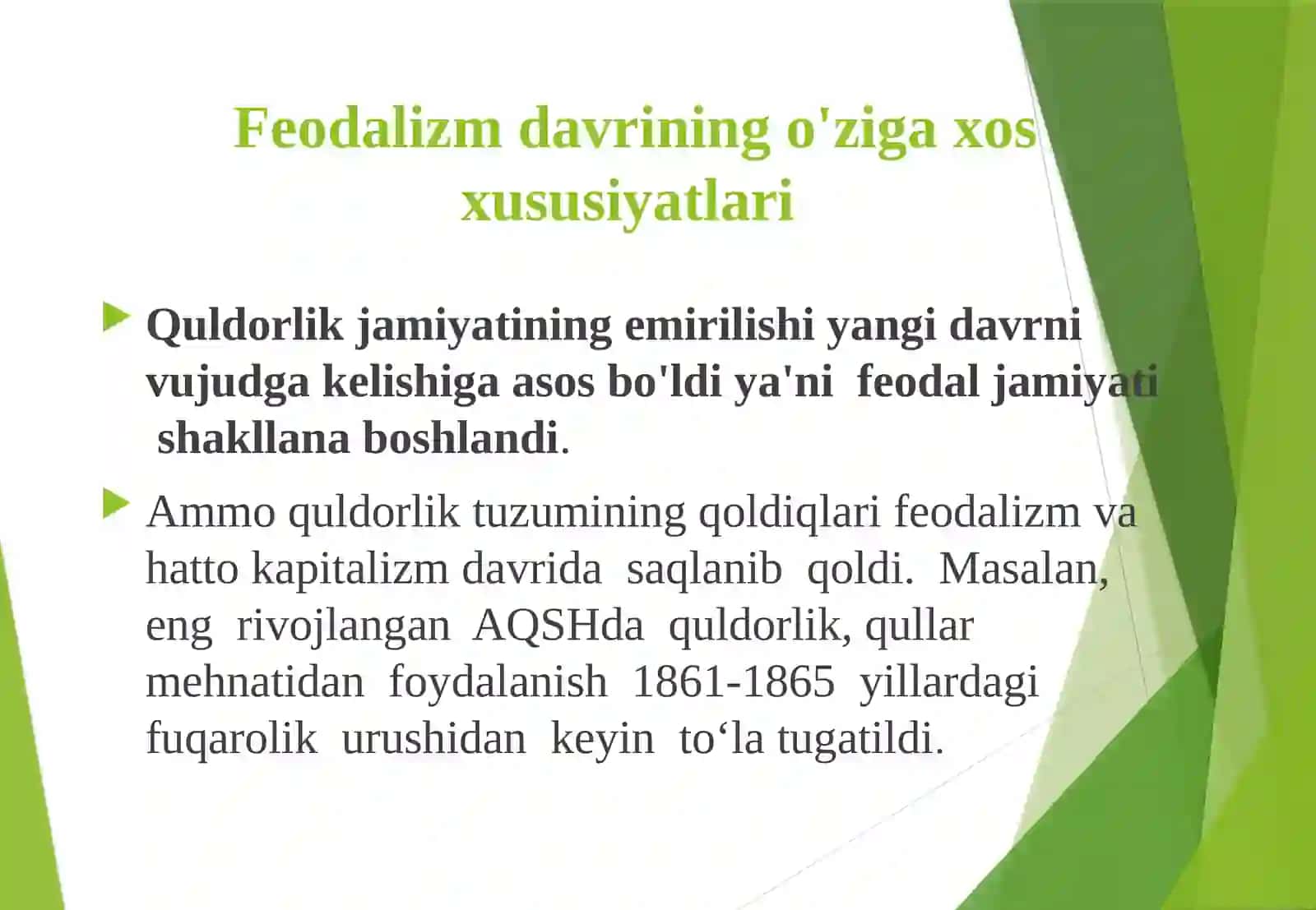 Feodal jamiyat va uning emirilishi davridagi iqtisodiy ta'limotlar 3