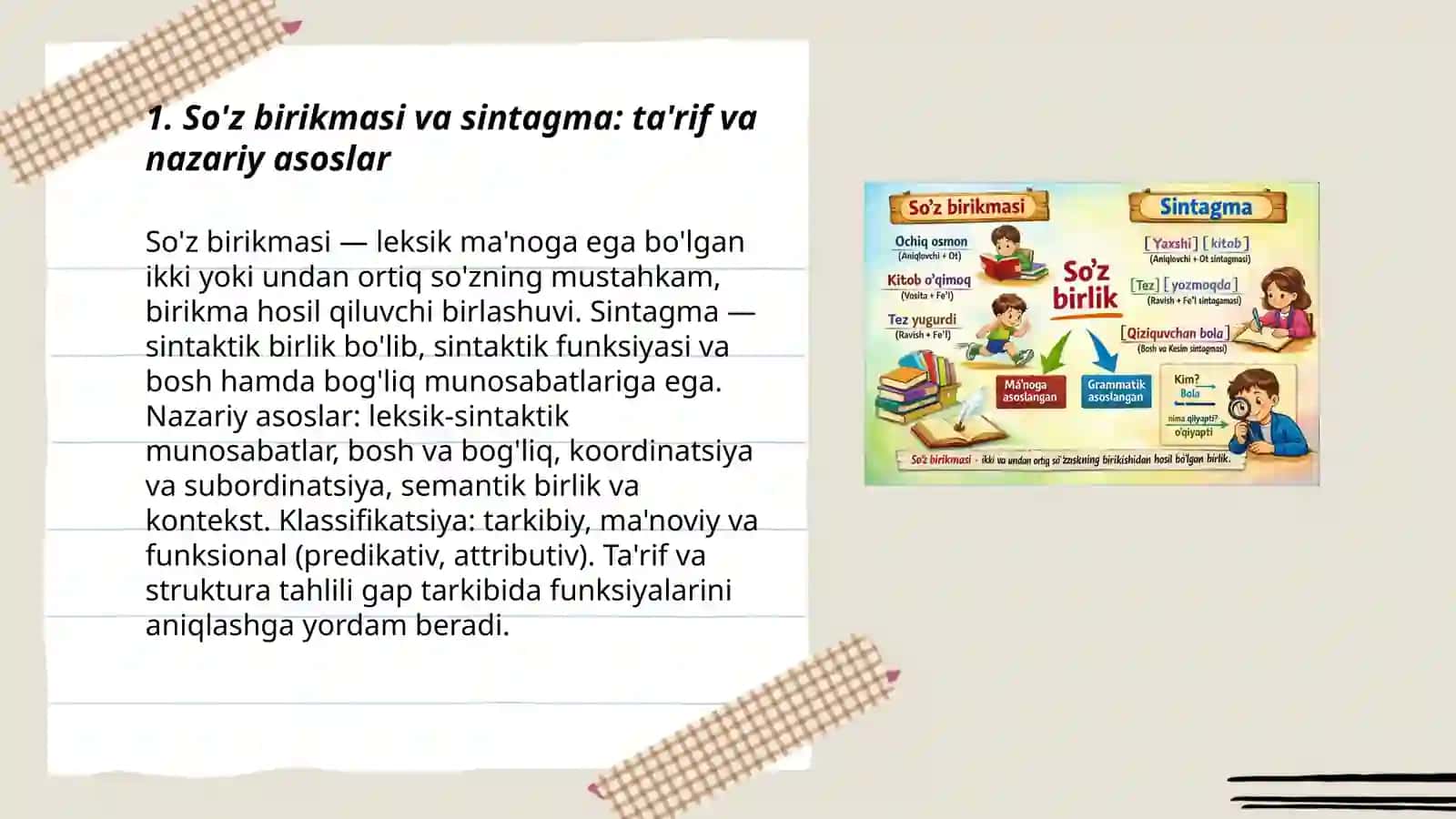 So'z birikmasi va sintagma 3