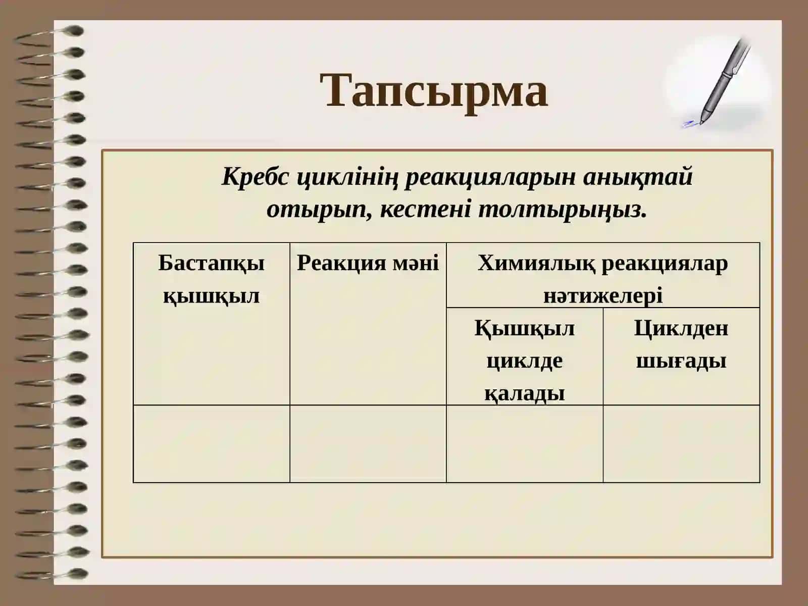 Митохондрияның құрылымы мен қызметтері. Кребс циклі және оның биологиялық маңызы 3