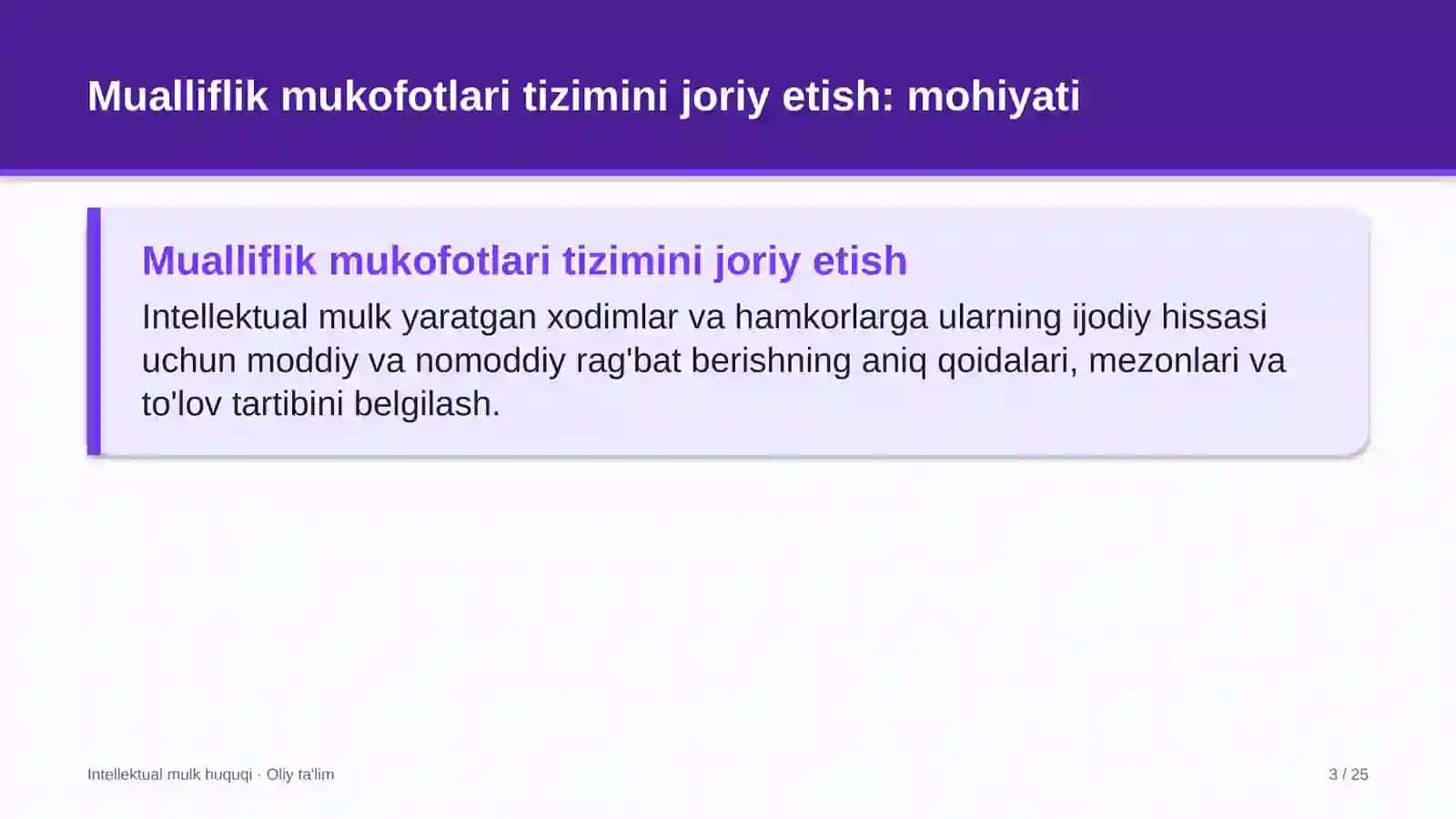 ekspeditorlik kompaniyalarida mualliflik mukofotlari tizimini joriy etish 6177 3