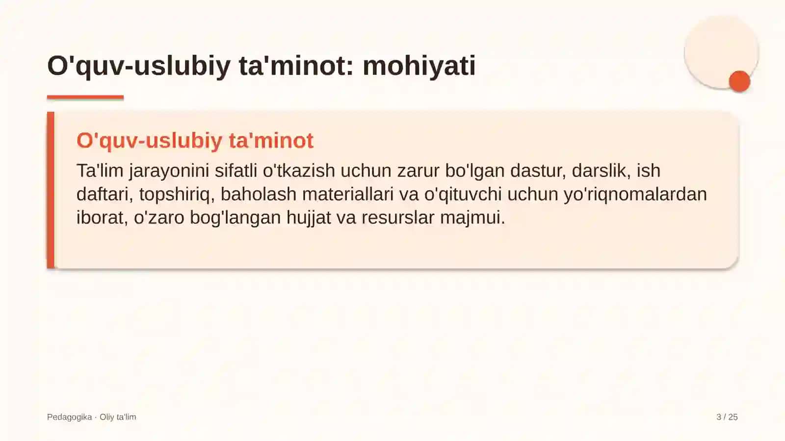 Chinni-fayans sanoatida o'quv-uslubiy ta'minot 3