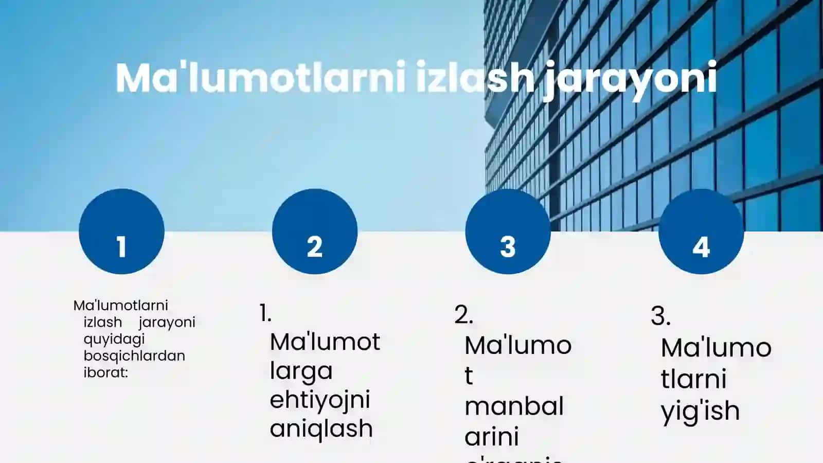 Akademik koʻnikmalar va kasbiy komtentlik faniga kirish 3