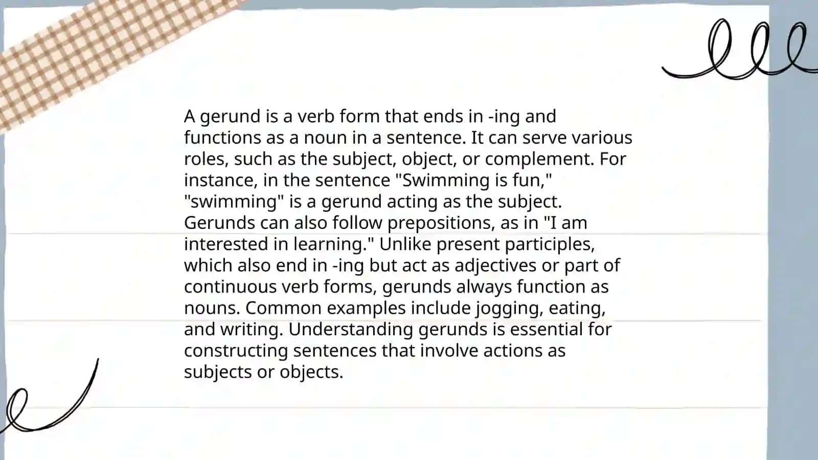 Gerund 3
