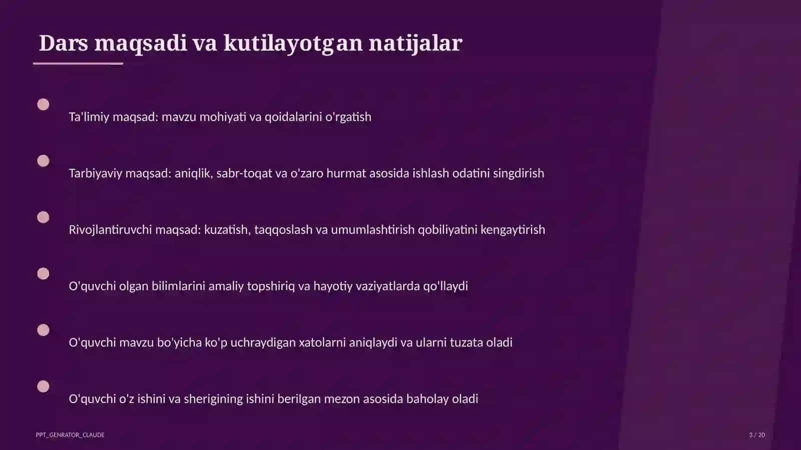 Yulduzli tunlar (11-sinf) 3
