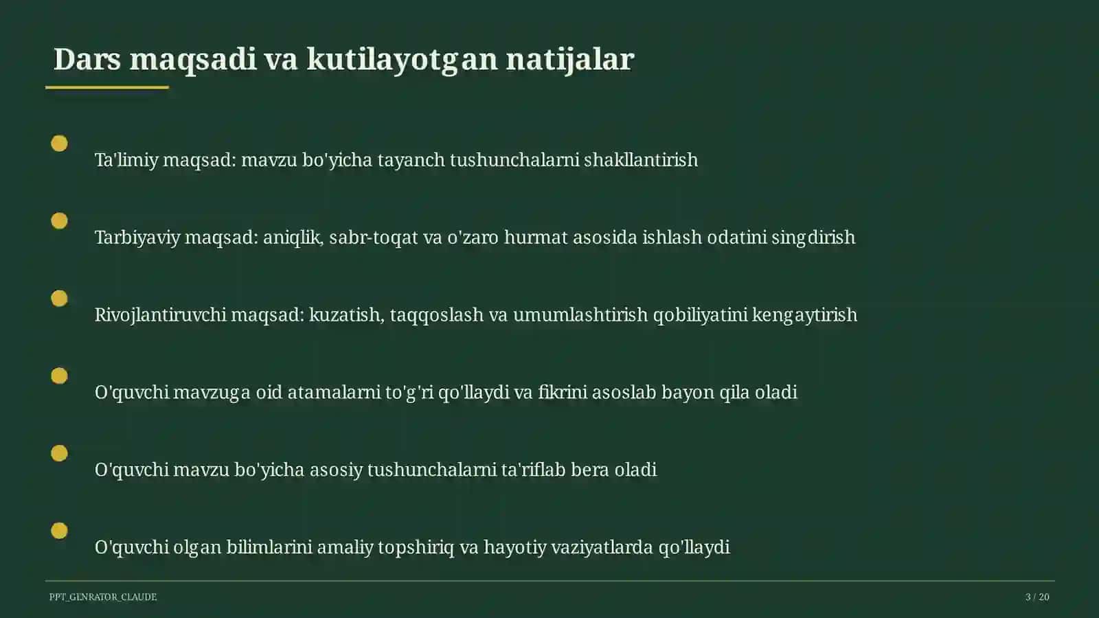 Dolzarb mavzular — maktab va o'qituvchilar (2026) 3