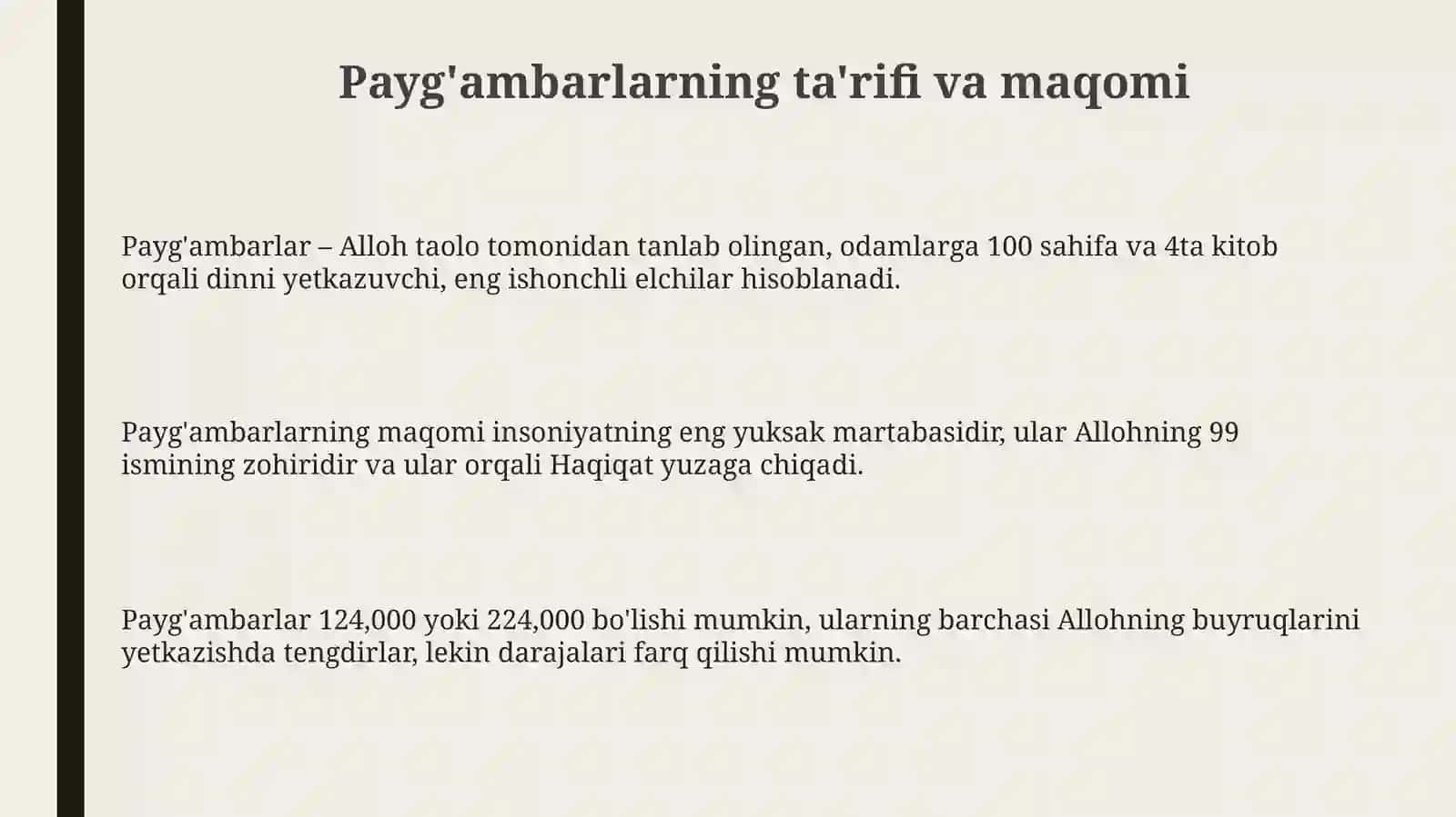 Paygʻambarlarqissasi 3