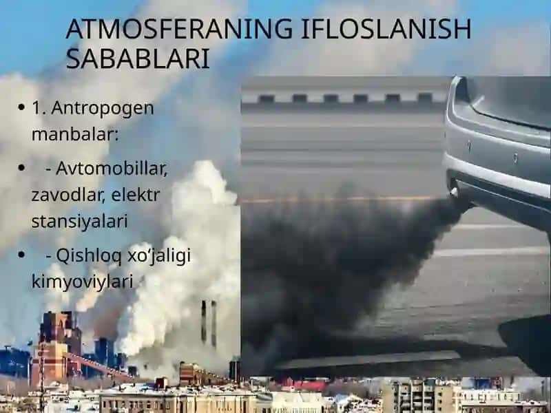 Atmosferaning ifloslanishi 3