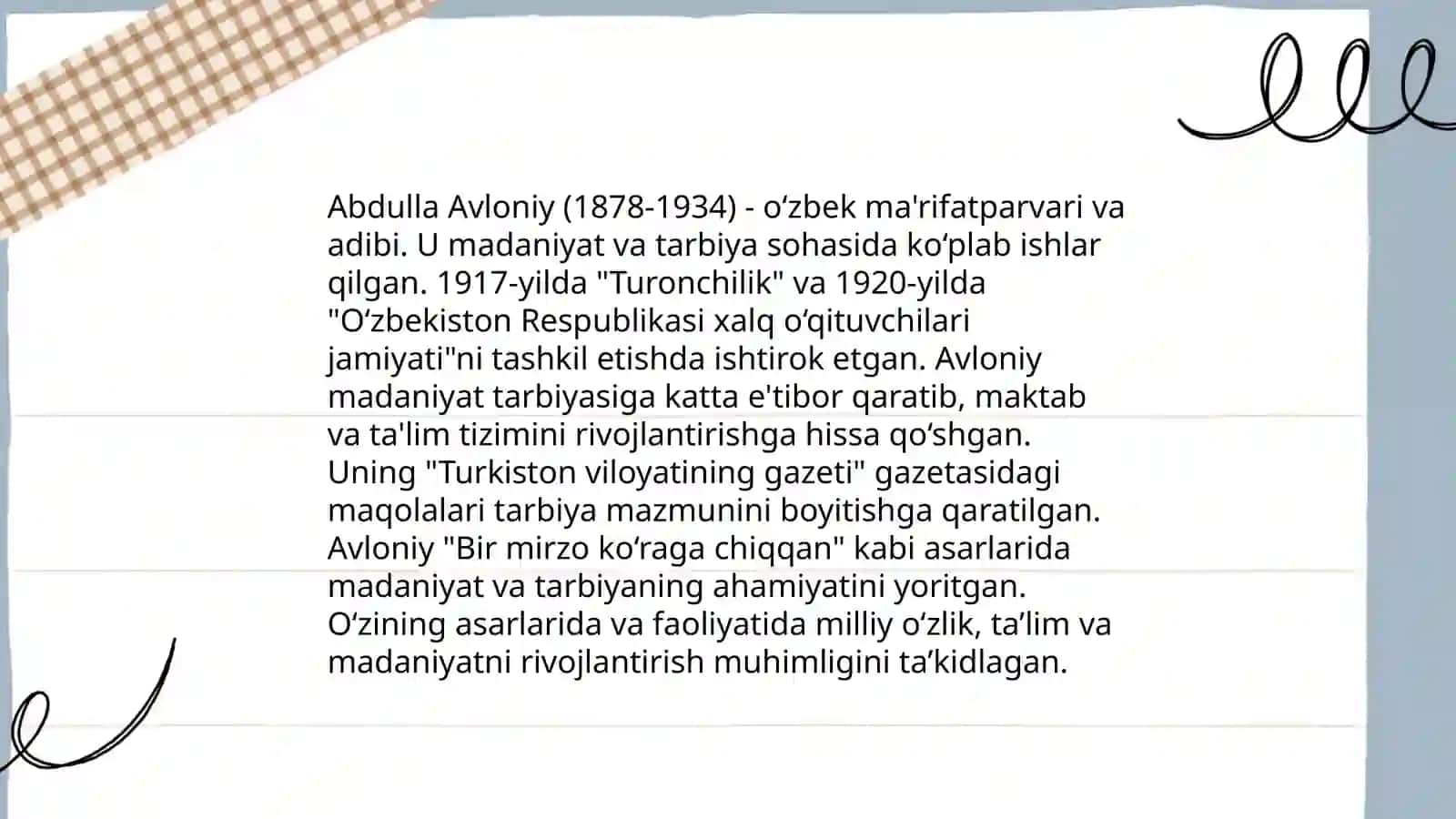 Abdulla Avloniy asarlarida vijdon tarbiyasi masalalari 3