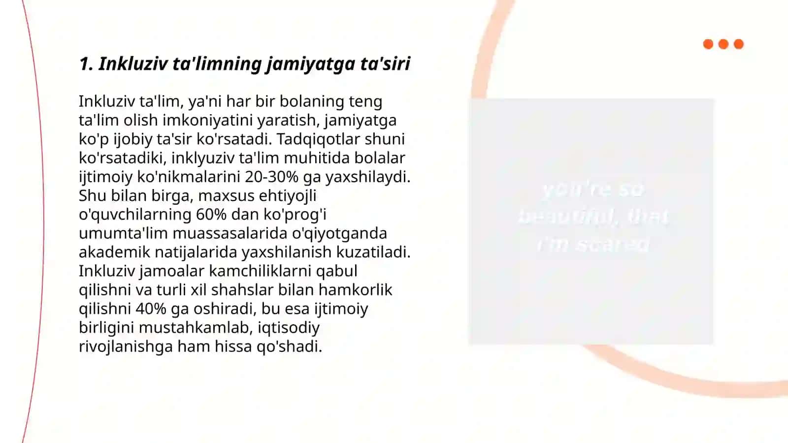Inkluziv ta'limning afzallik jihatlari 3