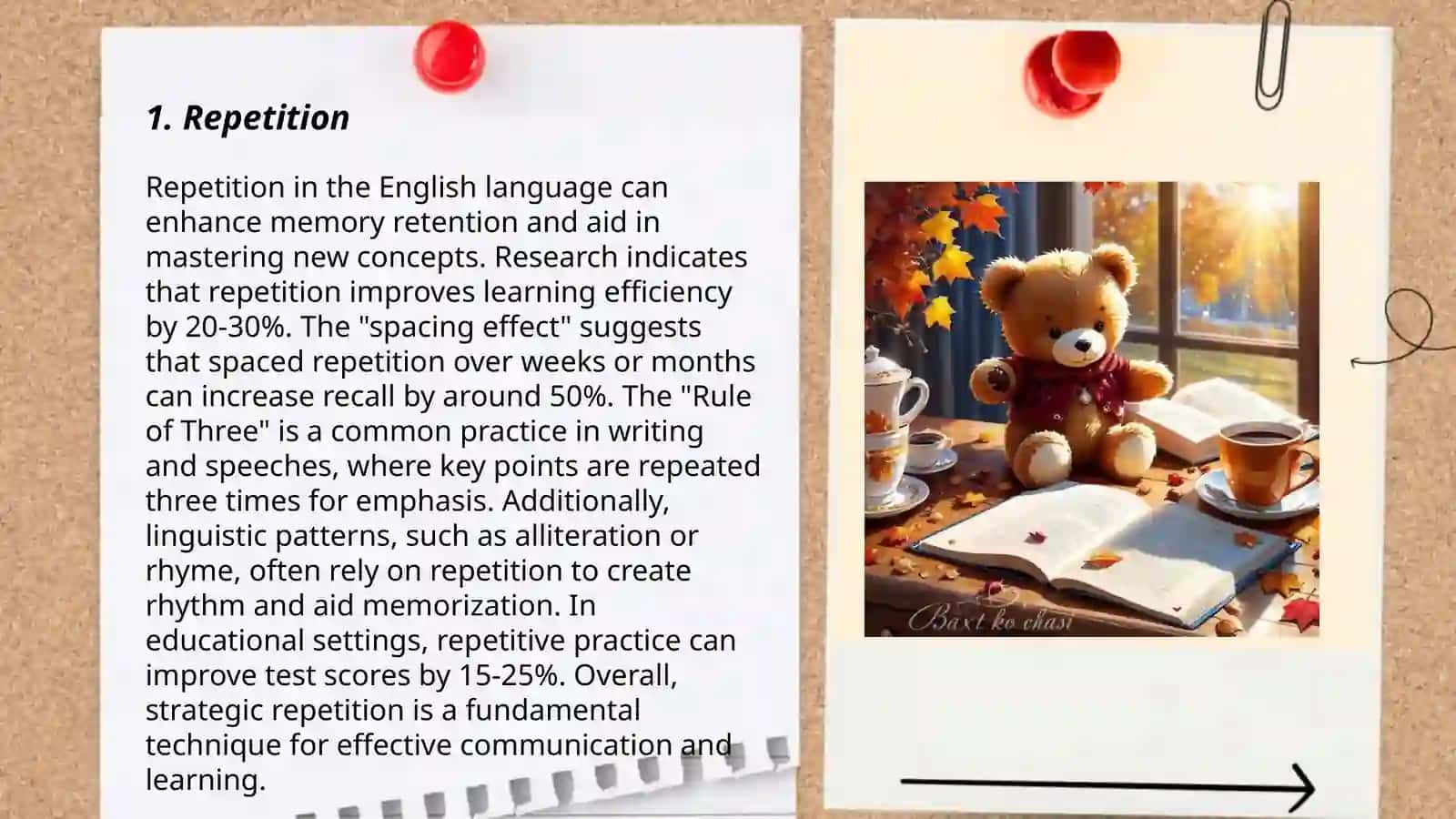 Lexical cohesion in discourse 3
