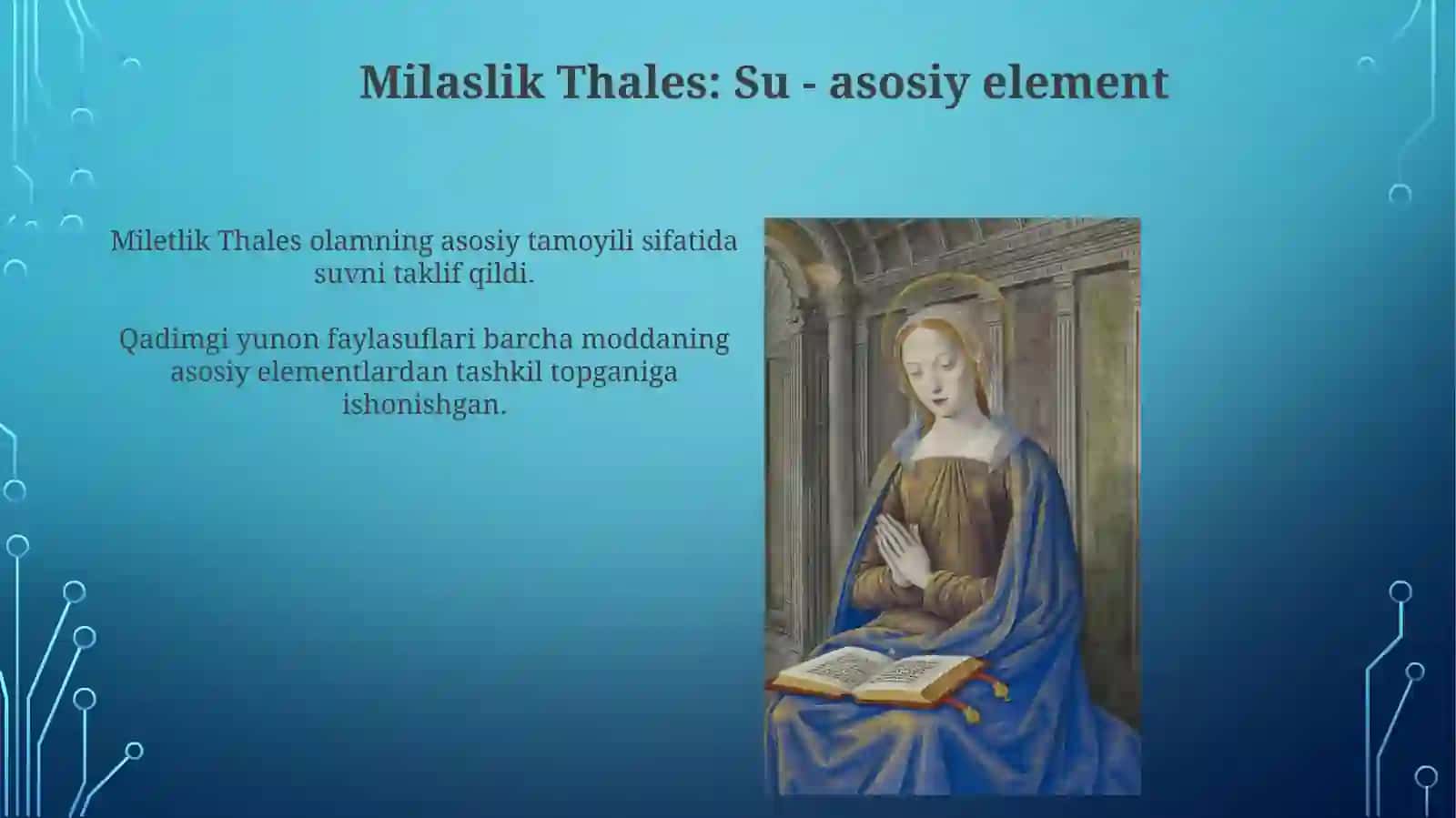 Qadimgi Yunon Elementlari Nazariyasining Merosі 3