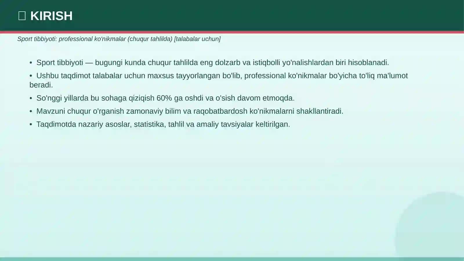 SPORT TIBBIYOTI 3