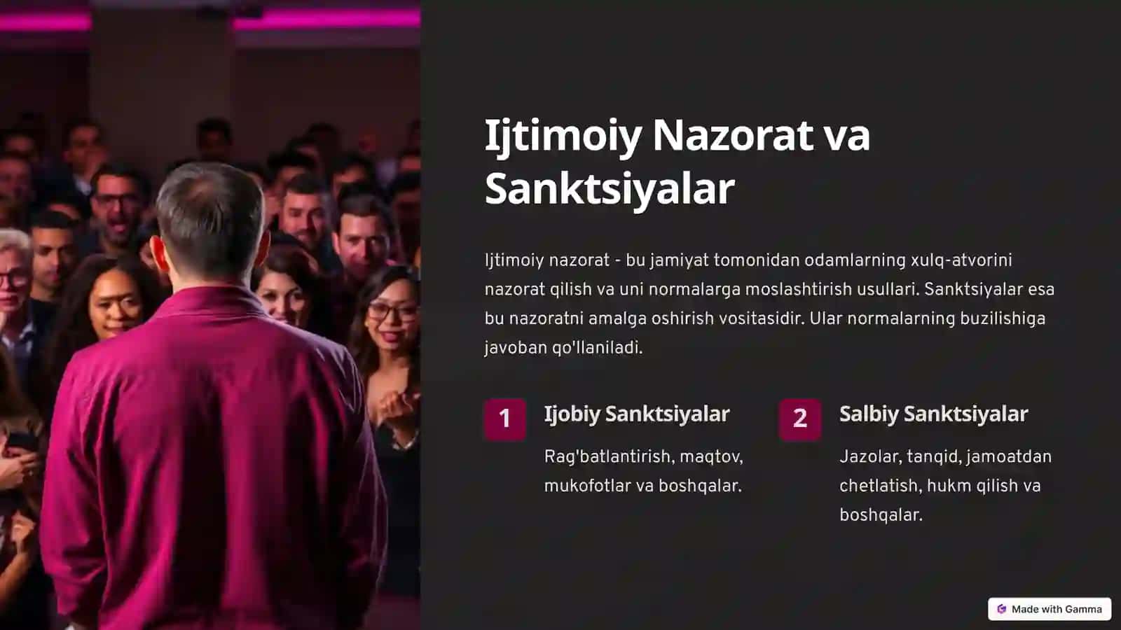 Individning Xatti harakatlarini Boshqarishning Ijtimoiy psixologik 3