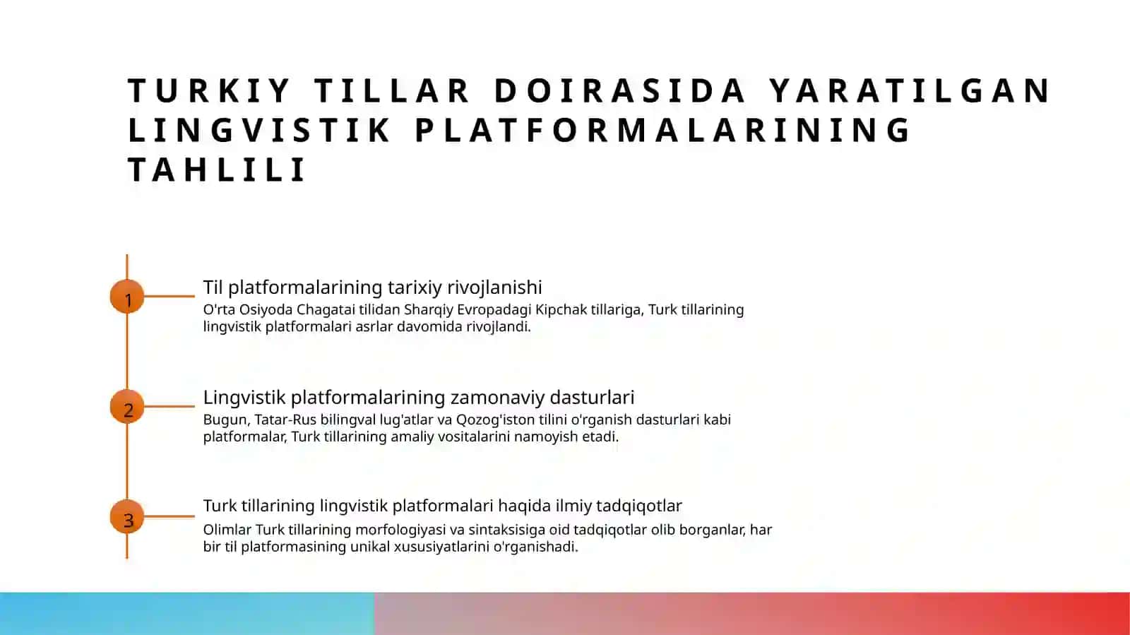 Turkiy tillar doirasida yaratilgan lingvistik platformalarning ilmiy tahlili 3