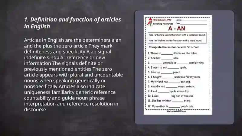 Ingliz tilini o'qitish va baholashning xalqaro standartlari fanidan Article 3