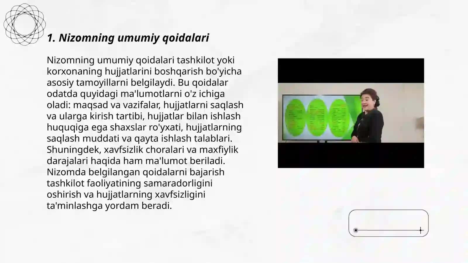 Tashkiliy hujjatlar. Nizom, ustav, shartnoma 3