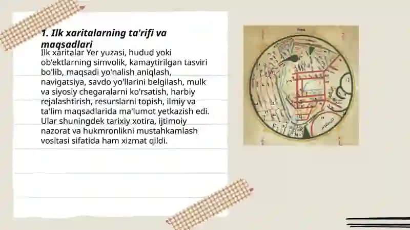 Ilk xaritalarning yaratilishi 3