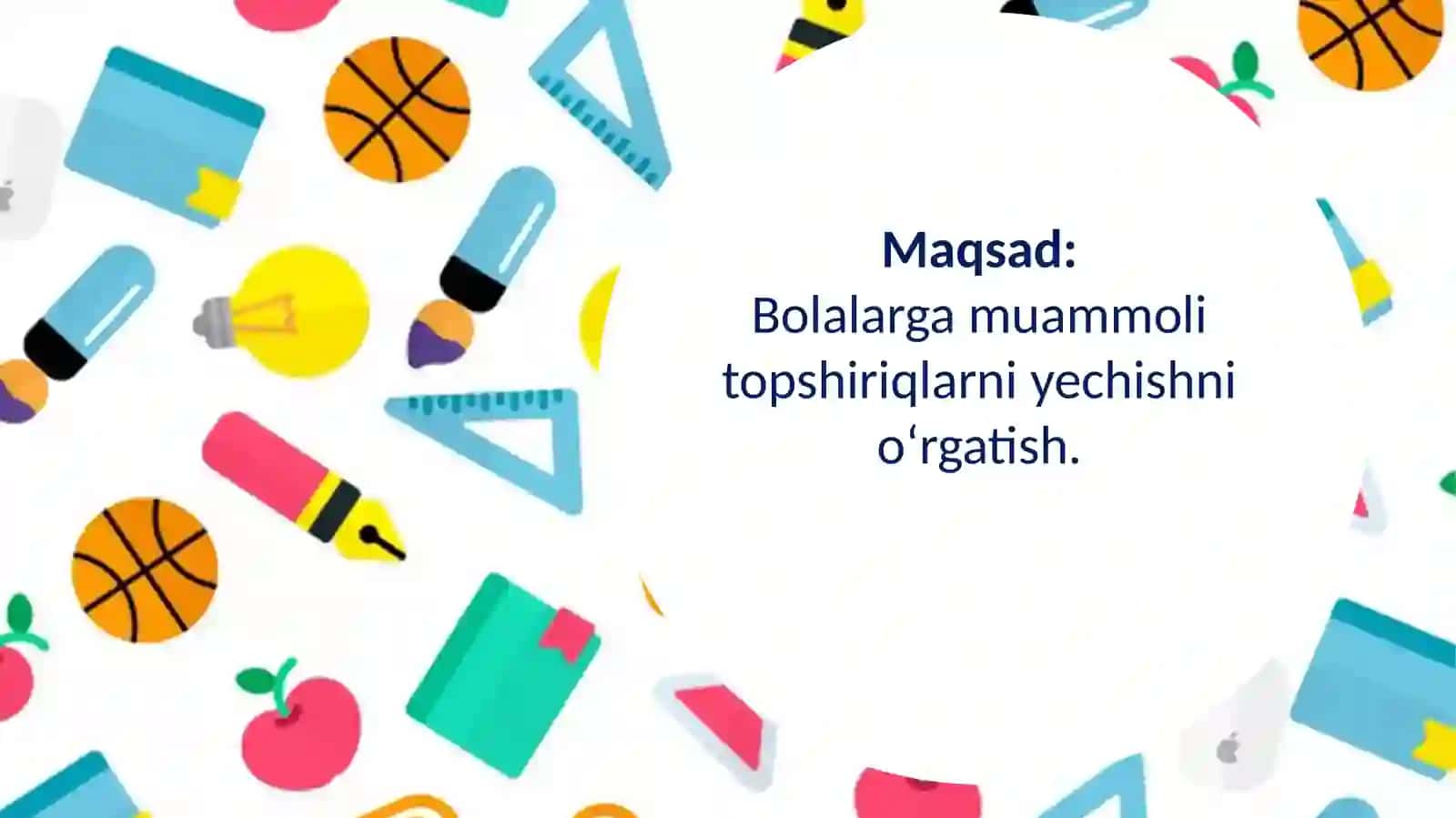 Tayoqchalarning o‘rnini almashtirish natijasida berilgan shakllarni o‘zgartirishga mo‘ljallangan masalalar yechish. mavzusida dars ishlanma 3
